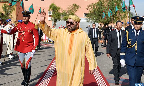 أمير المؤمنين يؤدي صلاة الجمعة بـ"مسجد أريحا" بمدينة مراكش