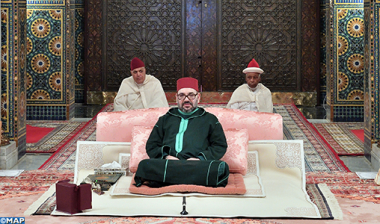 SM le Roi préside la 3ème causerie religieuse du Ramadan M