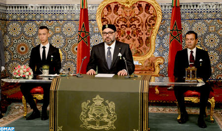 sm le roi discours marche verte m 061118