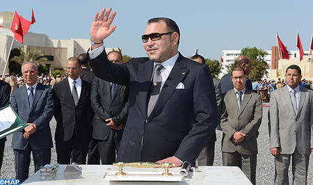 sm le roi lancet travaux de realisation institut mohammed vi de formation des imams m 0