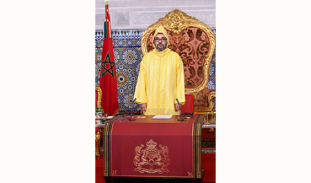 جلالة الملك يوجه خطابا ساميا بمناسبة افتتاح الدورة الأولى من السنة التشريعية الخامسة من الولاية التشريعية العاشرة