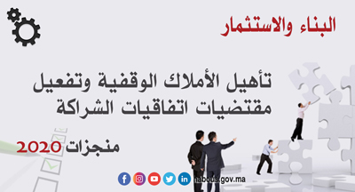 تأهيل الأملاك الوقفية بالمدن العتيقة وتفعيل مقتضيات اتفاقات الشراكة