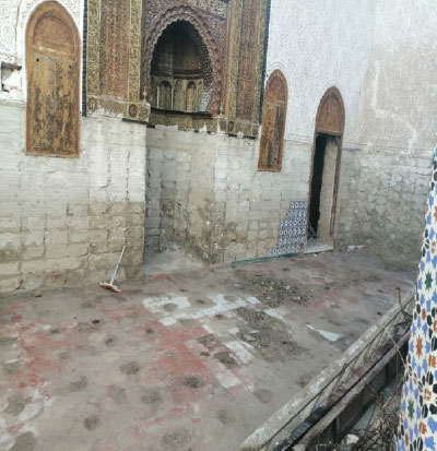ترميم الزاوية التيجانية بالمدينة العتيقة بتطوان