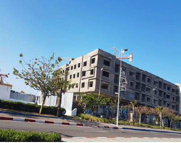 أربع عمارات سكنية وتجارية ومهنية بالصويرة وتتضمن مكاتب مهنية وشقق سكنية ومحلات تجارية تم إنجازها بمكناس sora 3