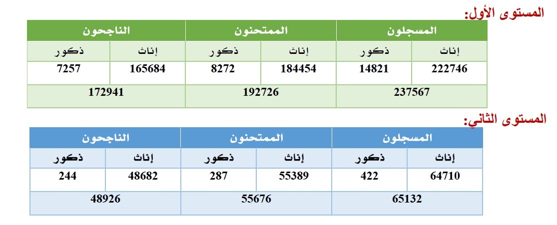 حصيلة الموسم الدراسي 2016-2017 لبرنامج محو الأمية بالمساجد المستويين الأول والثاني rapport plcam mhai 201017 3