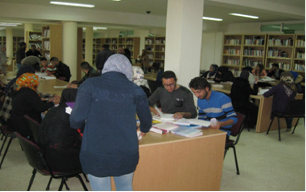 قاعات المطالعة قاعات المطالعة