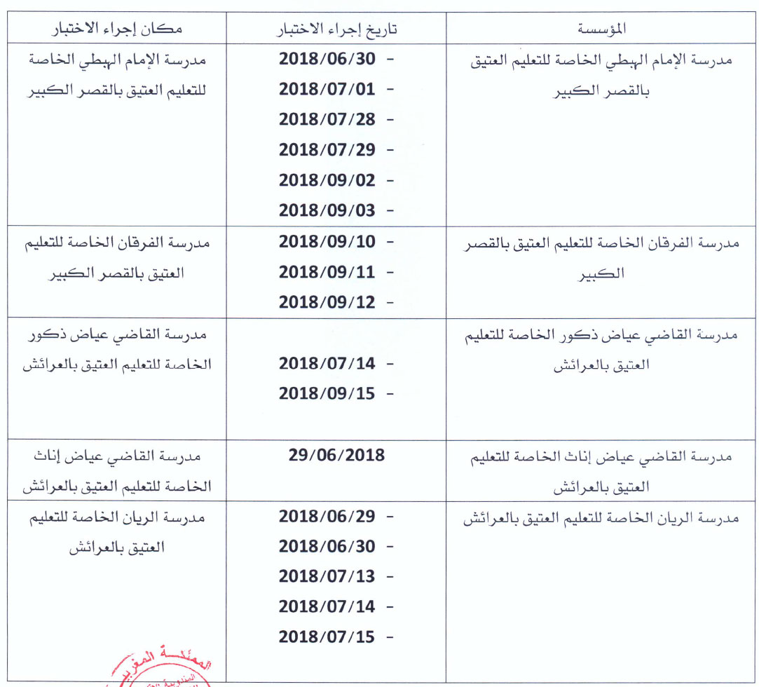 larache annonce site mhai 110618 2