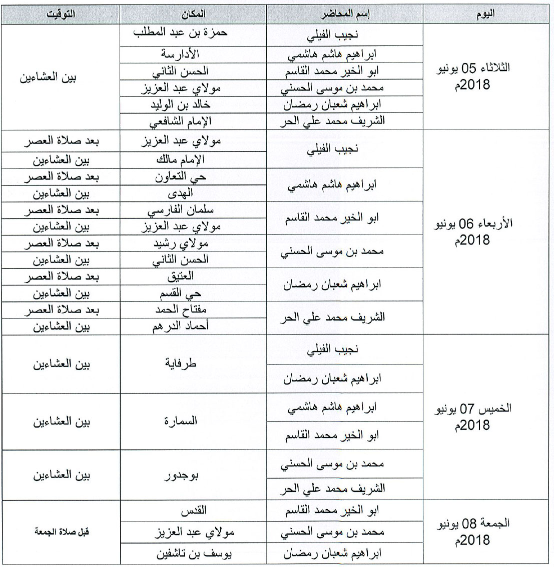 laayoune annonce site mhai 060618 2