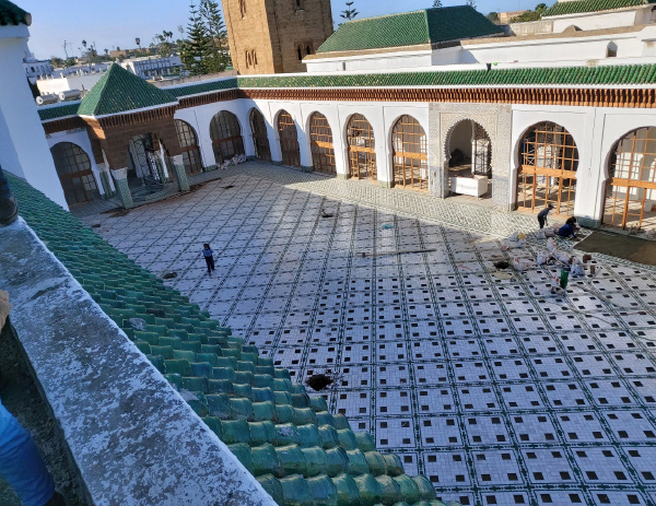 ترميم مسجد السنة بالرباط
