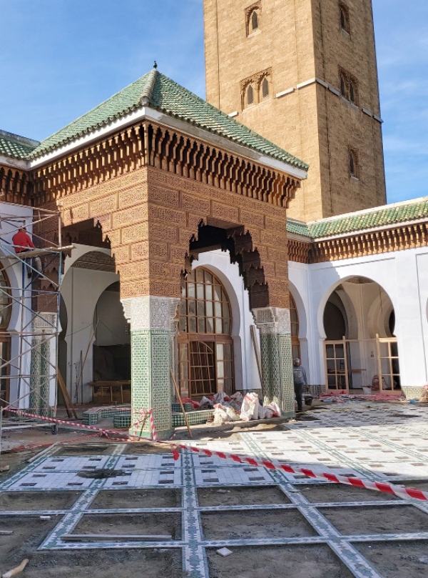 ترميم مسجد السنة بالرباط