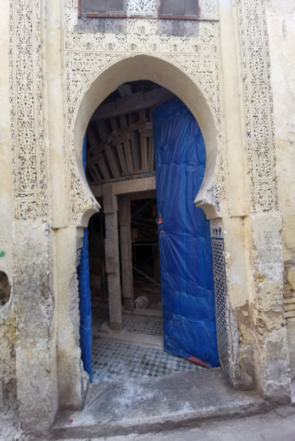 &nbsp;ترميم مسجد درب مسعود بفاس