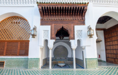  ترميم مسجد الأندلس بفاس