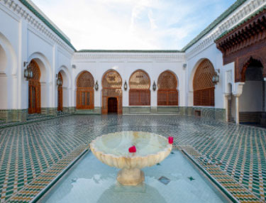  ترميم مسجد الأندلس بفاس