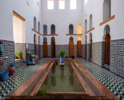  ترميم مسجد الأندلس بفاس