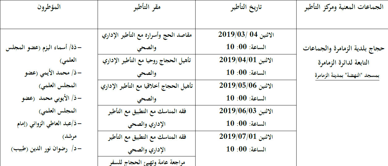 حج الزمامرة 2