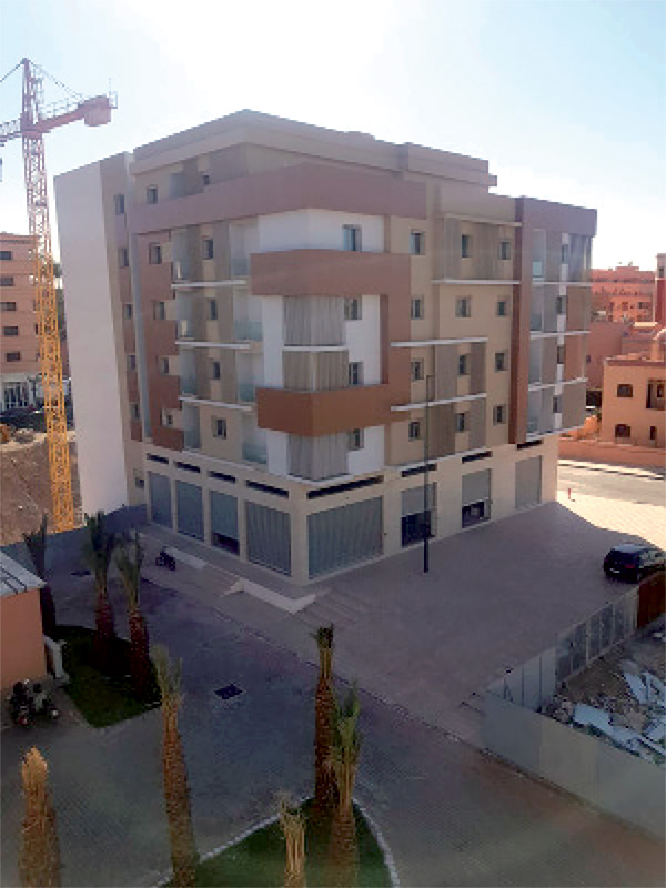 عمارة كليز بمراكش