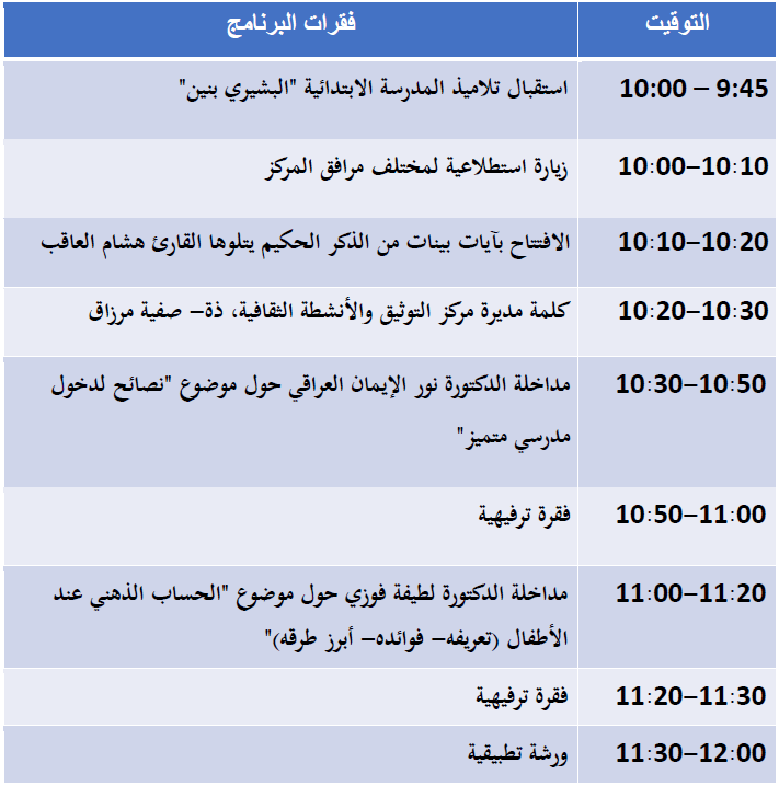 الصبيحة الثقافية الصبيحة الثقافية
