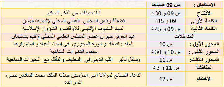 بنسليمان مضامين التكوين بنسليمان مضامين التكوين