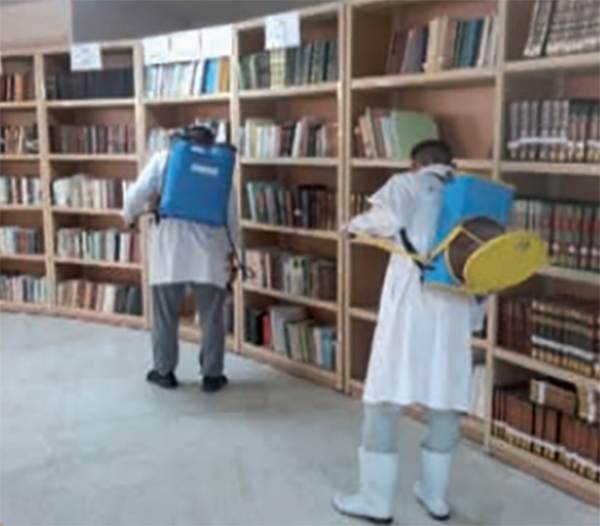 صيانة الرصيد المعرفي للمكتبة من الآفات البيولوجية صيانة الرصيد المعرفي للمكتبة من الآفات البيولوجية