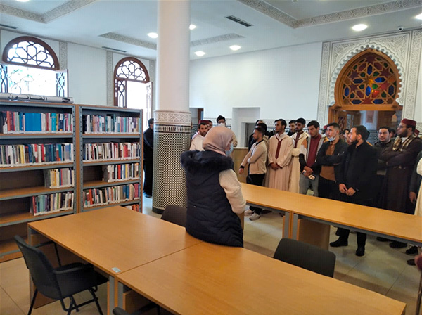 زيارة المركب الثقافي التابع لوزارة الأوقاف والشؤون الإسلامية بجهة الدارالبيضاء- سطات