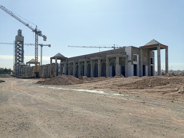 مشروع بناء مسجد كبير بحي السلام بأكادير