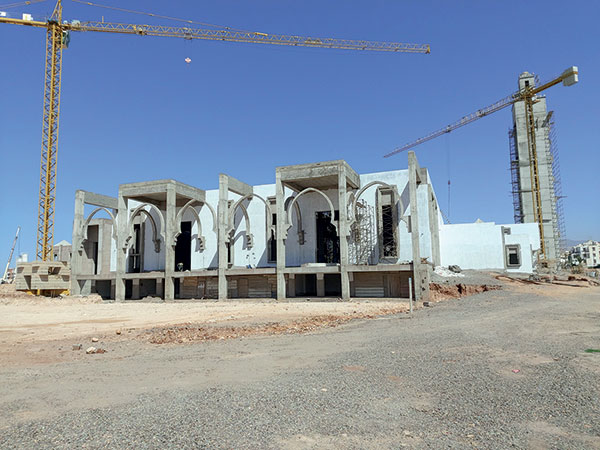 مشروع بناء مسجد كبير بحي السلام بأكادير