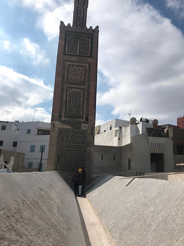 ترميم مسجد الجامع الجديد بطنجة ترميم مسجد الجامع الجديد بطنجة