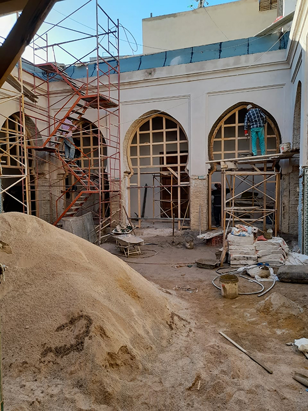 ترميم مسجد الفخارين بفاس ترميم مسجد الفخارين بفاس