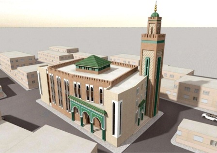 mosquee youssef bno tachafine laayoune maquette