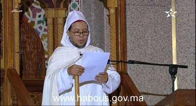 صلاة الجمعة بمسجد الحسن الثاني بالدار البيضاء priere du vendredi 0812