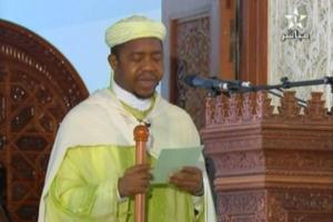 خطبة الجمعة بمسجد الحسن الثاني بليبروفيل
