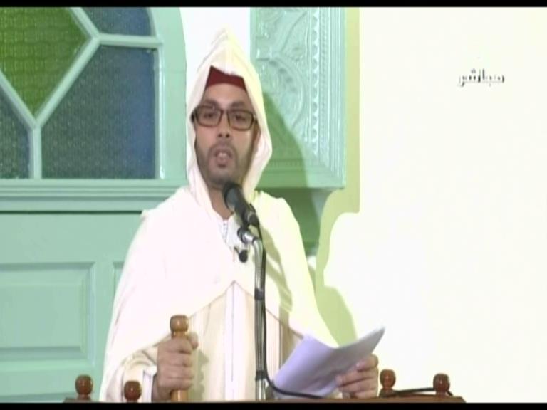 صلاة الجمعة بمسجد النصر بطنجة