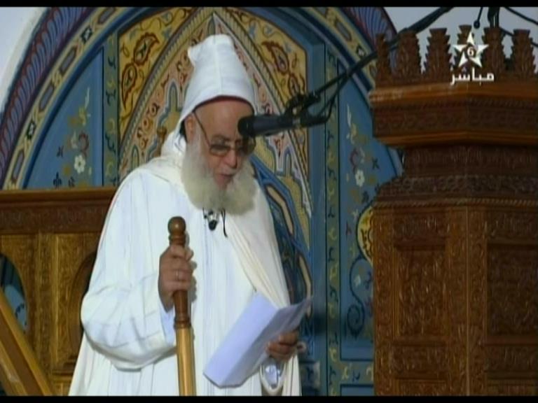 صلاة الجمعة بمسجد محمد الخامس بالفنيدق