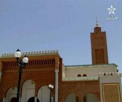 مسجد الفضيلة بمدينة وجدة دشنه أمير المؤمنين وصلى به الجمعة يوم ا 2 يونيو 2013